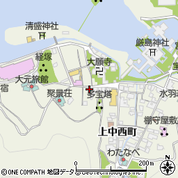 広島県廿日市市宮島町74周辺の地図