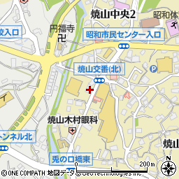 広島銀行焼山支店周辺の地図