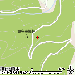 奈良県五條市西吉野町北曽木101周辺の地図