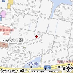 香川県高松市多肥上町1385周辺の地図