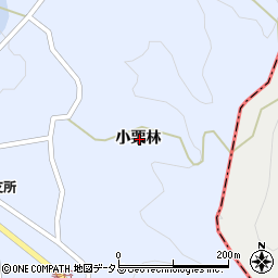広島県大竹市栗谷町小栗林周辺の地図