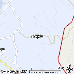 広島県大竹市栗谷町（小栗林）周辺の地図