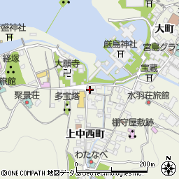 広島県廿日市市宮島町108周辺の地図