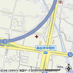 香川県高松市中間町475周辺の地図