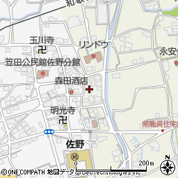 和歌山県伊都郡かつらぎ町大谷859周辺の地図