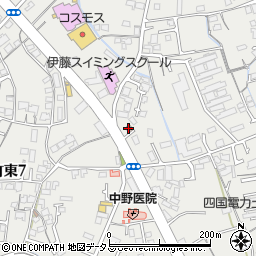 丸亀土器東郵便局 ＡＴＭ周辺の地図