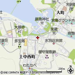 広島県廿日市市宮島町280周辺の地図