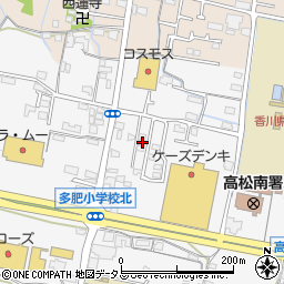 香川県高松市多肥上町1188周辺の地図