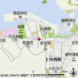 広島県廿日市市宮島町71周辺の地図
