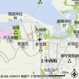 広島県廿日市市宮島町100周辺の地図