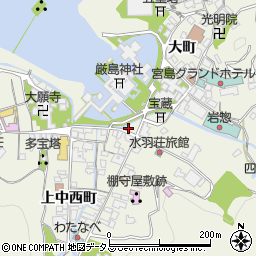広島県廿日市市宮島町303周辺の地図