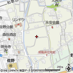 和歌山県伊都郡かつらぎ町大谷947周辺の地図