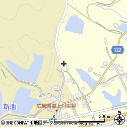 和歌山県紀の川市上丹生谷1040周辺の地図