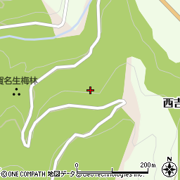 奈良県五條市西吉野町北曽木106周辺の地図