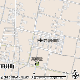 香川県高松市下田井町206-17周辺の地図