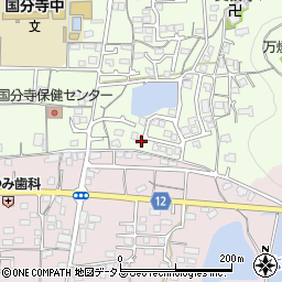 香川県高松市国分寺町新居893-21周辺の地図