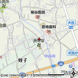 和歌山県伊都郡かつらぎ町大谷1155周辺の地図