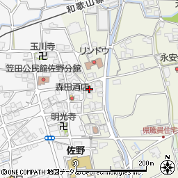 和歌山県伊都郡かつらぎ町大谷858周辺の地図