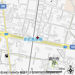 香川県高松市多肥上町127周辺の地図
