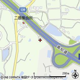 香川県さぬき市鴨部7235周辺の地図