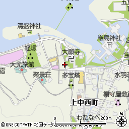 広島県廿日市市宮島町77周辺の地図