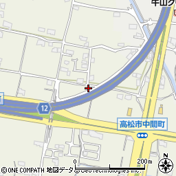 香川県高松市中間町476周辺の地図