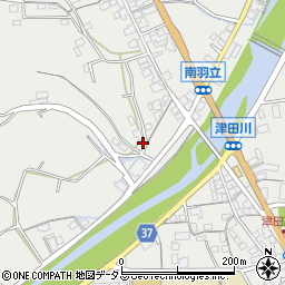 香川県さぬき市津田町津田2252-3周辺の地図