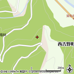 奈良県五條市西吉野町北曽木126周辺の地図