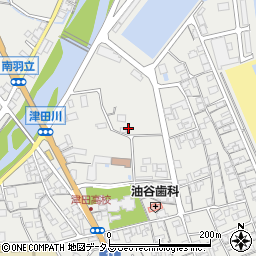 香川県さぬき市津田町津田1541-4周辺の地図
