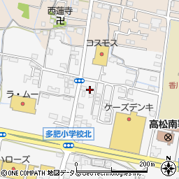 香川県高松市多肥上町1189周辺の地図