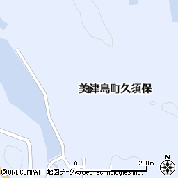 長崎県対馬市美津島町久須保周辺の地図