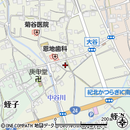 和歌山県伊都郡かつらぎ町大谷201周辺の地図