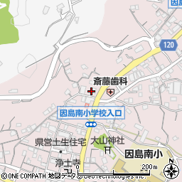 広島県尾道市因島土生町334周辺の地図