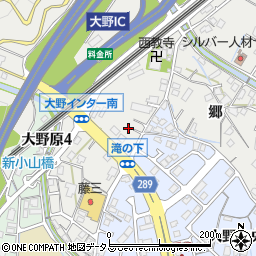 広島県廿日市市大野滝ノ下4410周辺の地図
