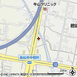 香川県高松市中間町501周辺の地図