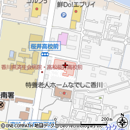 ヤマザキＹショップ香川県済生会病院店周辺の地図