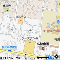 香川県高松市多肥上町1231周辺の地図