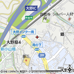 広島県廿日市市大野滝ノ下4411周辺の地図