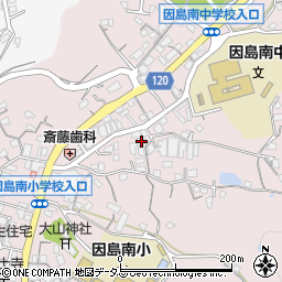 広島県尾道市因島土生町郷区1270周辺の地図