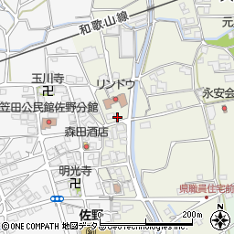 和歌山県伊都郡かつらぎ町大谷847周辺の地図
