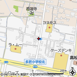 香川県高松市多肥上町1112周辺の地図