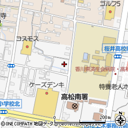 香川県高松市多肥上町1238周辺の地図