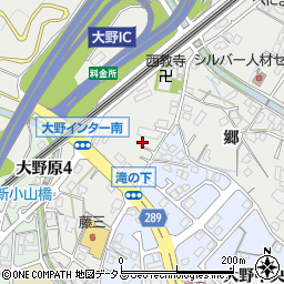 広島県廿日市市大野滝ノ下4414周辺の地図