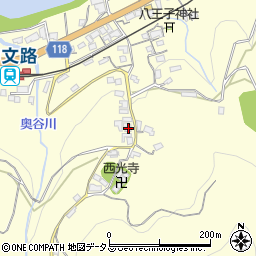 和歌山県橋本市学文路490周辺の地図