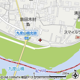 和歌山県橋本市高野口町小田464周辺の地図
