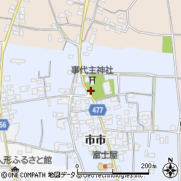 市戎神社前周辺の地図