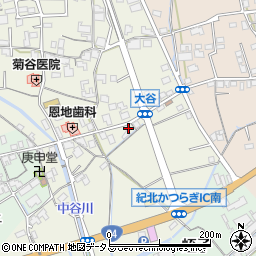 和歌山県伊都郡かつらぎ町大谷76周辺の地図