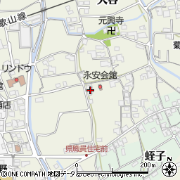 和歌山県伊都郡かつらぎ町大谷989周辺の地図