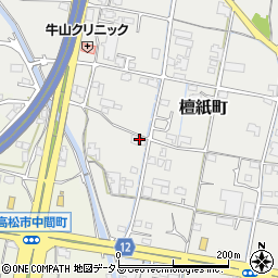 香川県高松市檀紙町113周辺の地図