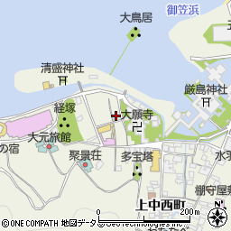 広島県廿日市市宮島町83周辺の地図